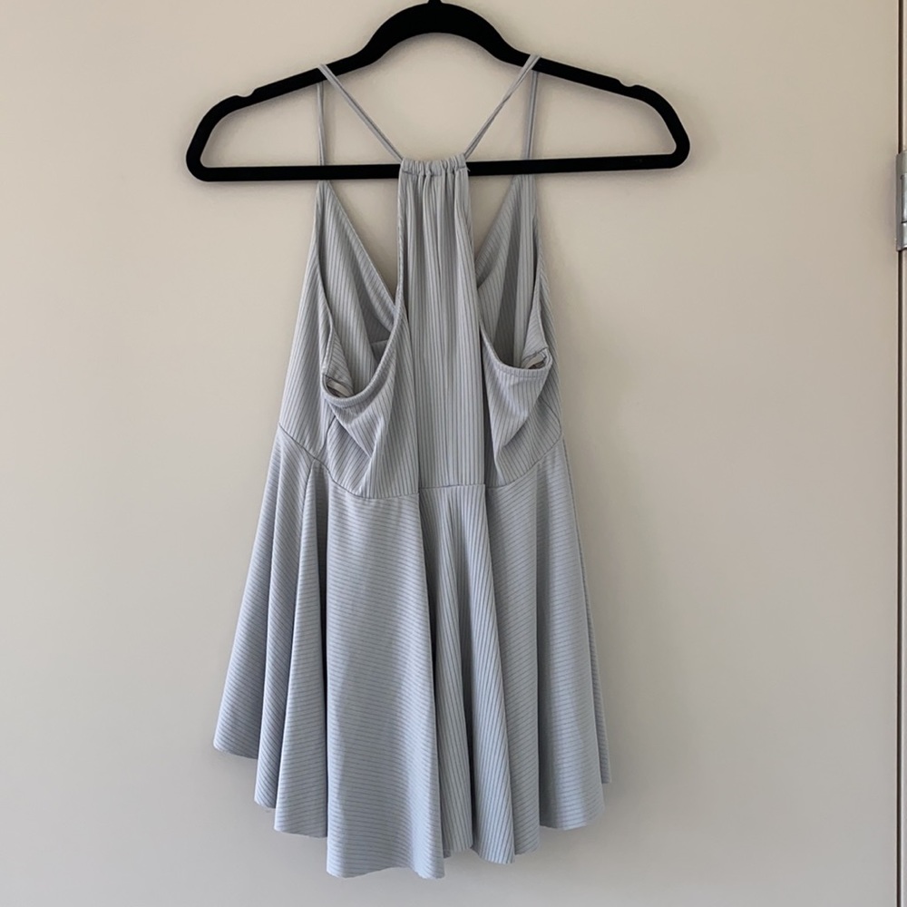 Tie Front Tank Top - Picture 3 of 5